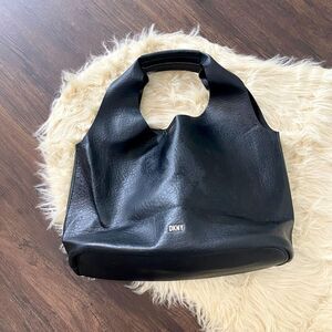 Slouchy Black Hobo Boho Shoulder Bag Tote DKNY Adair Large Shopper Bag